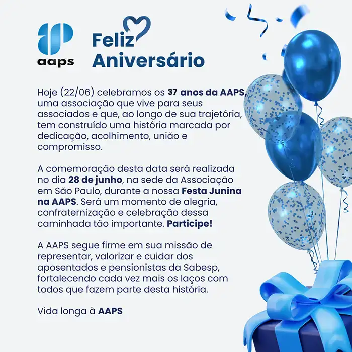 Parabéns AAPS