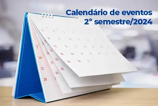 Calendário de eventos - 2º semestre de 2024