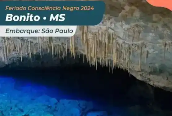 Viagem à Bonito em novembro de 2024