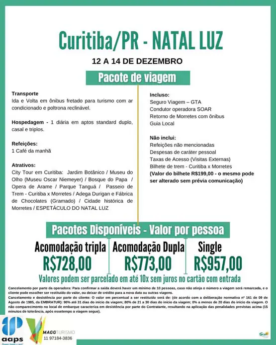 Curitiba Natal Luz