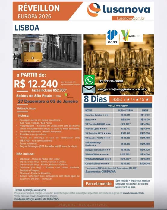 Reveillon em Lisboa