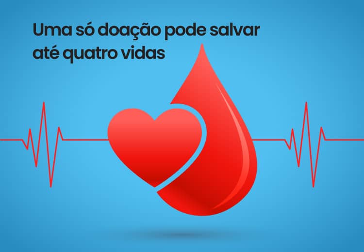 Junho Vermelho - conscientização sobre a doação de sangue