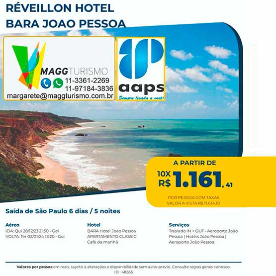 Reveillon Hotel Barra João Pessoal