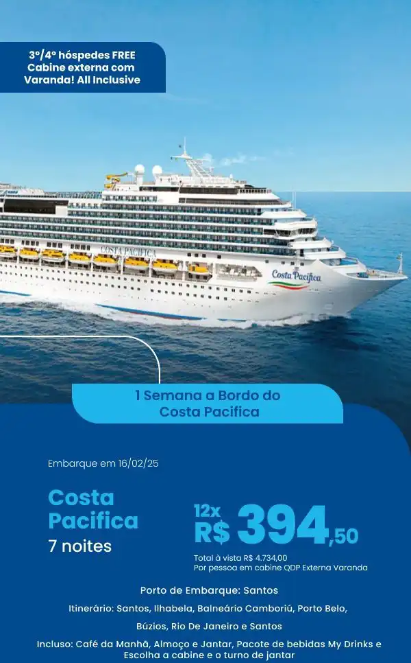 Navio Costa Pacífica