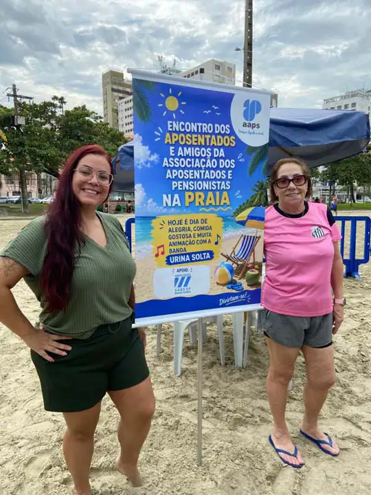 Comemoração dos associados na Barraca de Praia