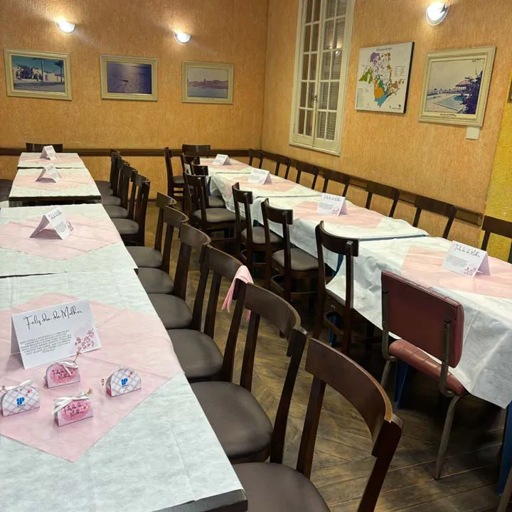 Mulheres reunidas para comemorar o seu dia