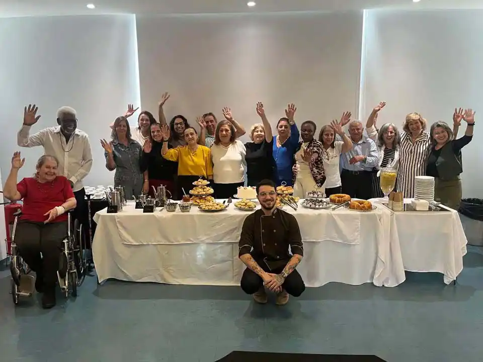 Chá da tarde na Sede da AAPS em São Paulo