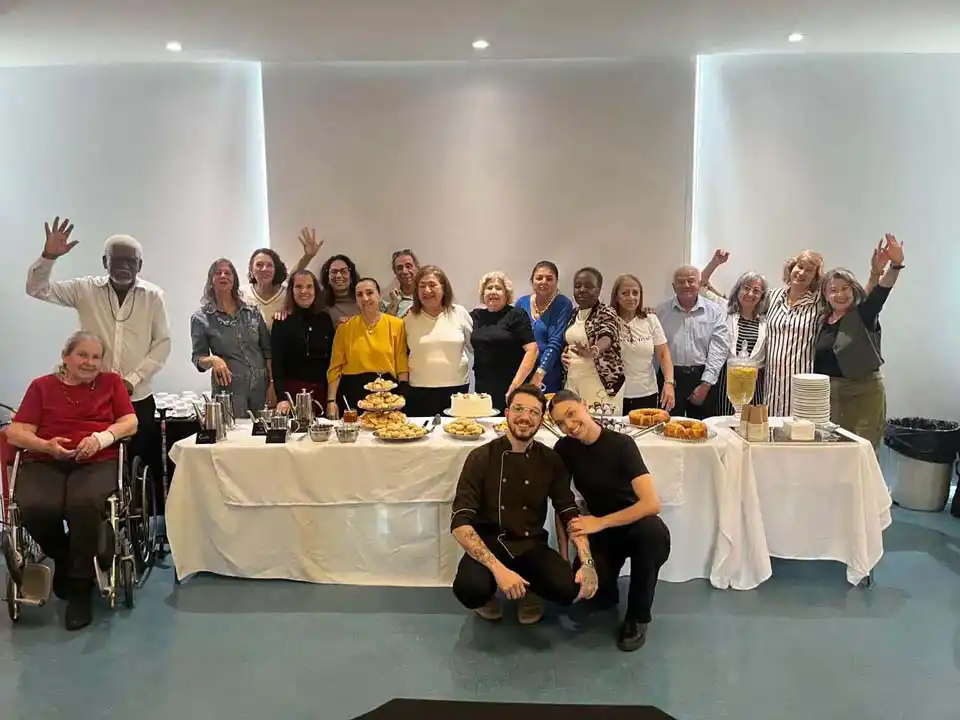 Chá da tarde na Sede da AAPS em São Paulo